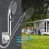 RV Shower Head with Hose, High Pressure 5 Mode Shower