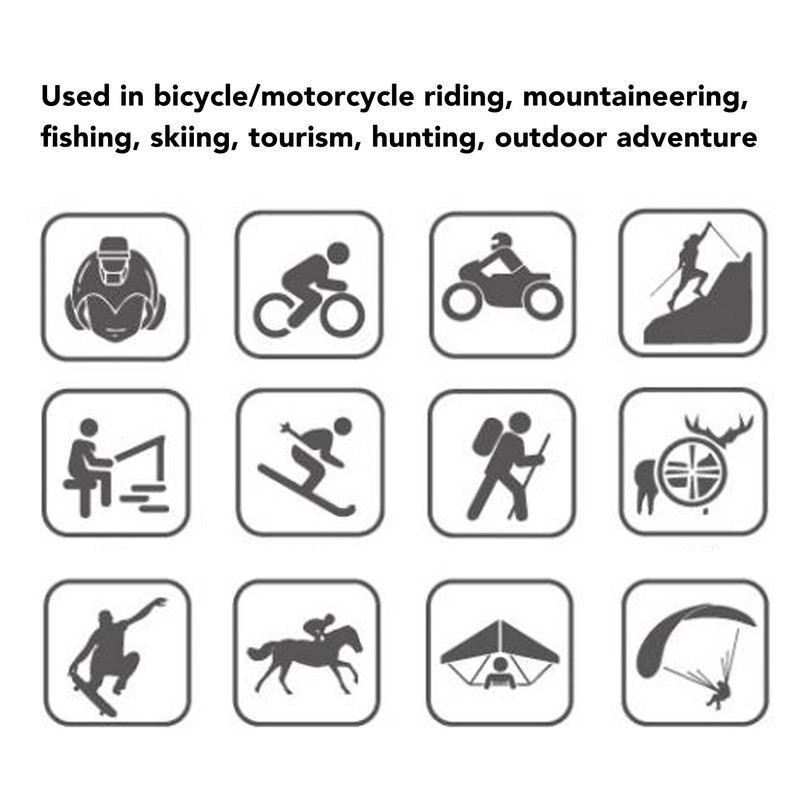 Motorcycle Helmet Camera HD 1080P Sports Action Camera 120 Degree