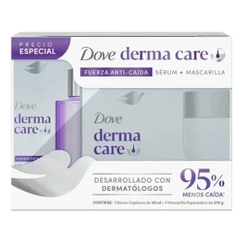 Set Capilar Dove Derma Care Serum + Mascarilla Reparadora