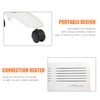 Vilobos Space Heater,1000W Electric Convector Heater with Wheels Freestanding/Wall Mounted,Smart