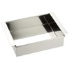 Endoshoji TKG ATM08012 Egg Tofu Agar Jelly Mold, Rectangular, Stainless