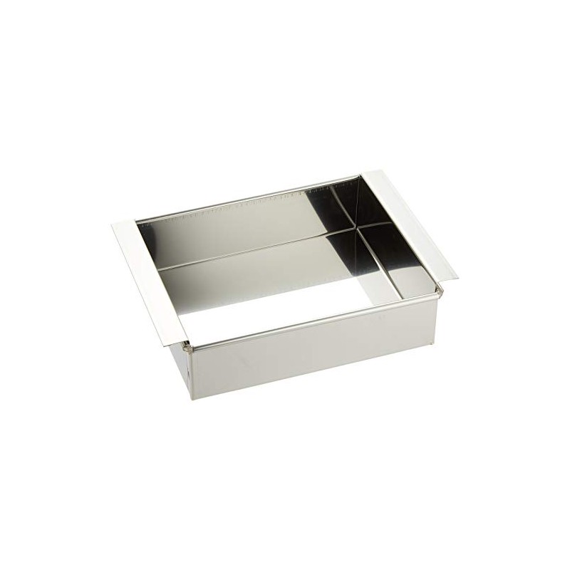 Endoshoji TKG ATM08012 Egg Tofu Agar Jelly Mold, Rectangular, Stainless