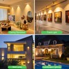 MR16 LED Bulbs Dimmable, Warm White 2700K, 5W 610LM, AC/DC