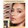 Eyebrow Powder Makeup Kit, 3 in 1 Eyebrow Kit, Brow