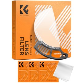 K&F Concept Handheld Trail Filter, Prism Filter, 100mm Special Effect Filter with 3 Cleaning Cloths (Nano-Basic)