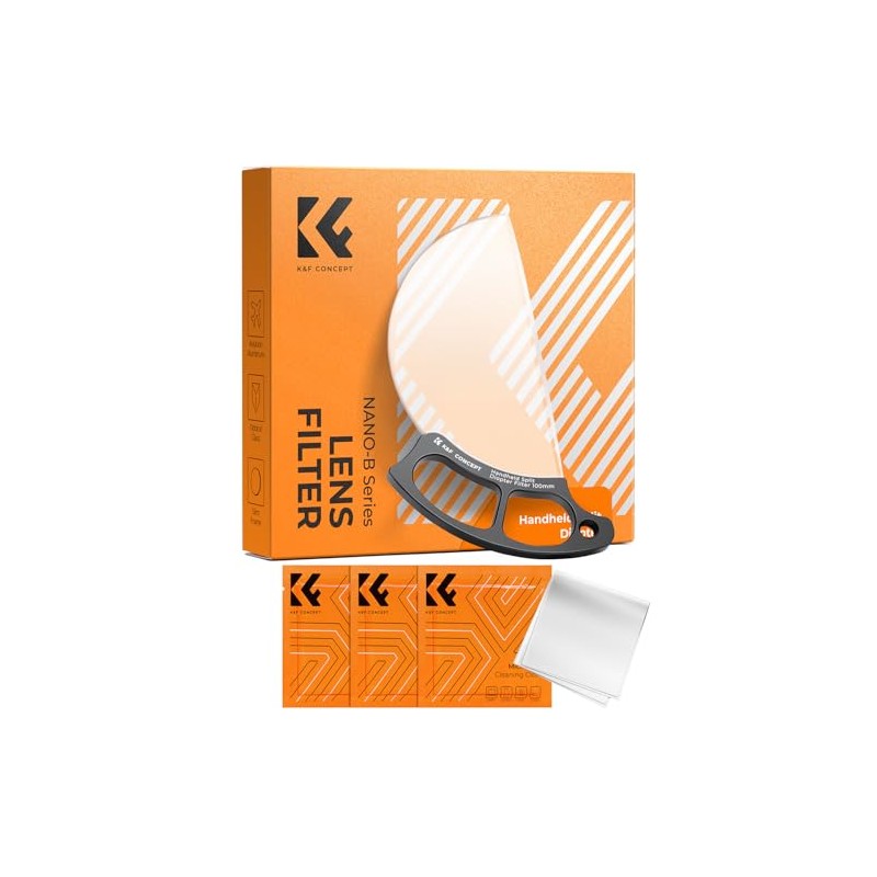 K&F Concept Handheld Trail Filter, Prism Filter, 100mm Special Effect