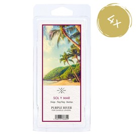 Purple River Scented Wax Melts Set of 4 (Set of 4 Sol Y Mar)