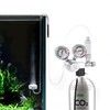 Aquarium CO2 Regulator CO2 Cylinder Pressure Reducing Regulator with Solenoid