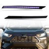 KEEGTBOX Switchback White/Amber LED DRL Front Fog Grille Lamp Daytime