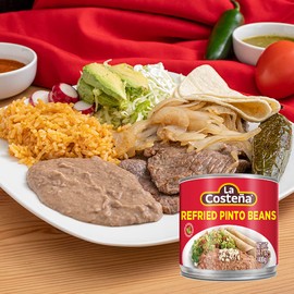 La Costena Refried Pinto Beans 14.1oz