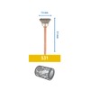 Dremel 531 Stainless Steel Brush Accessory Set, 2 Brushes (13