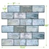 VANCORE Peel and Stick Backsplash for Kitchen: Self Adhesive Wall