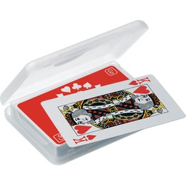 Go Travel Waterproof, Non-Tear, Wipe Clean Playing Cards Inc Case