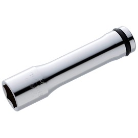 Top Industries EPD-21L Long Impact Socket for Construction, 0.8 inches (21 mm), Opposite Side, Total Length 4.7 inches (120 mm), Drive: 4 Rims, Made in Japan