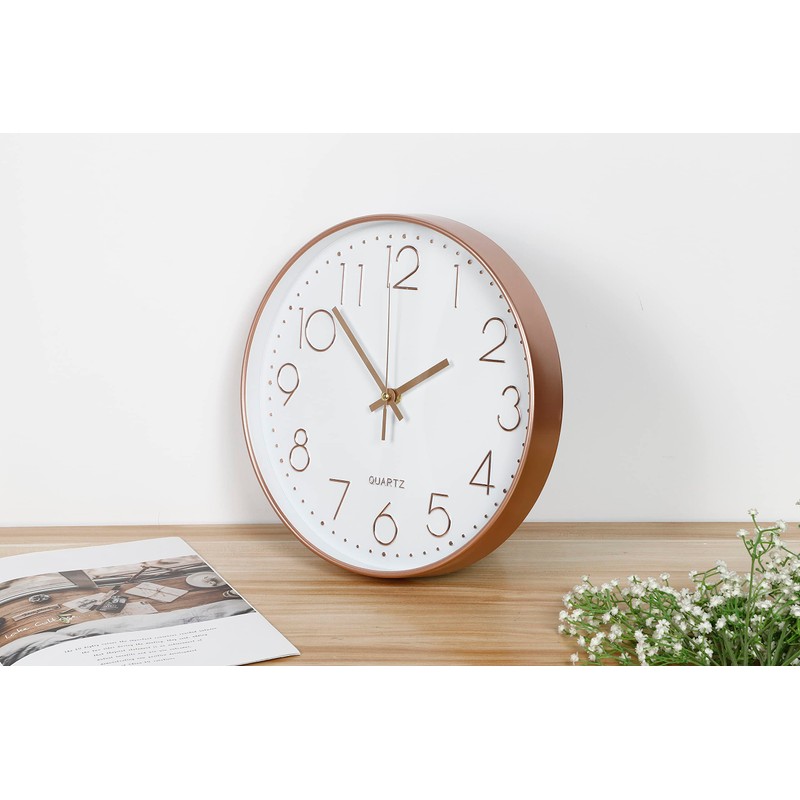 matakoko315 Wall Clock, Simple Design, For Indoor Rooms, Continuous Second