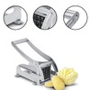 Potato Chipper,Vegetable Veggie Machine,French Fry Cutter,Manual Potato Strip Cutter,Stainless Steel