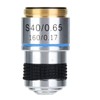 40x Achromatic Objective Lens, 40x 185 160/0.17 Microscope Objectives Aluminum