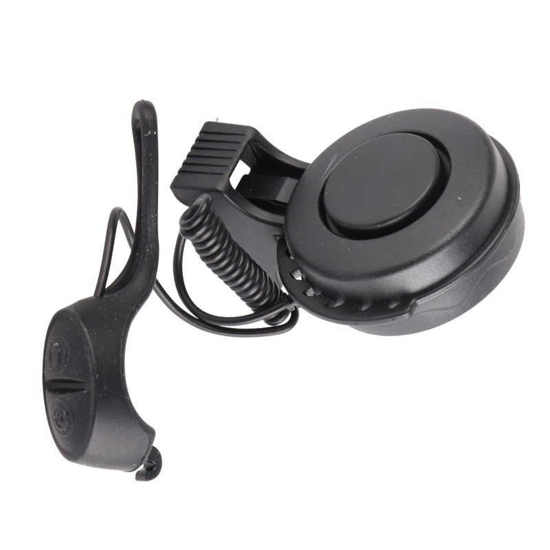 Bicycle Electric Horn Handlebar IP65 120dB USB Charging 3 Sound