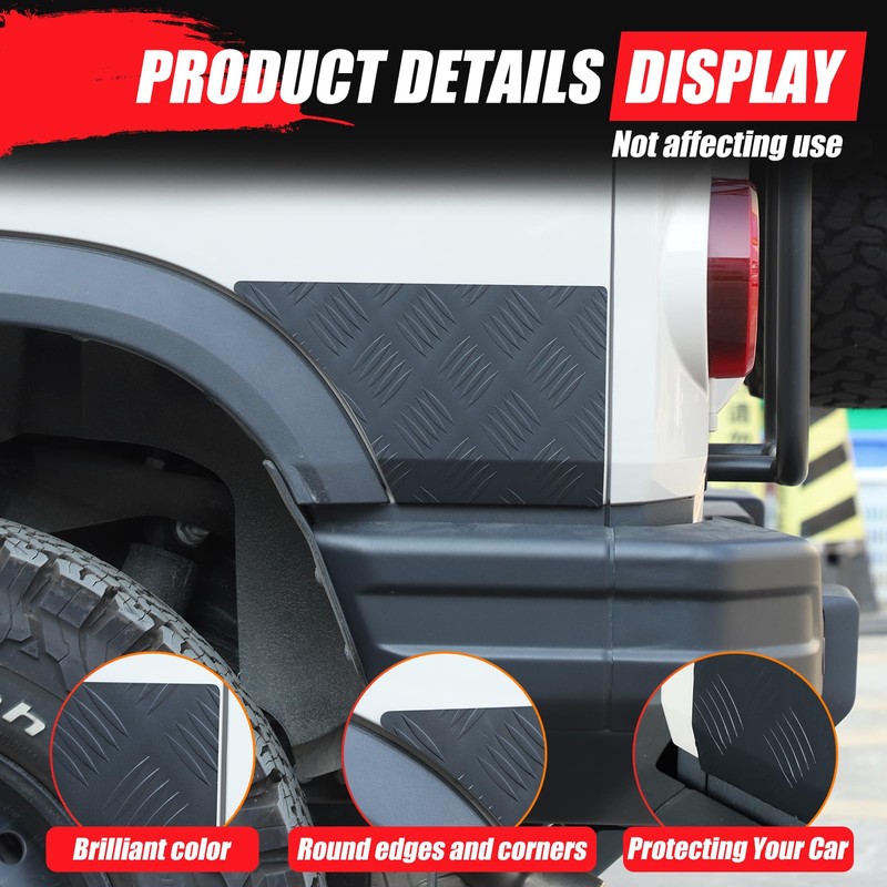 Tumukiw Rear Bumper Side Guard Trim Cover Compatible with INEOS