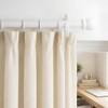 White Curtain Rods for Windows 16-88 inch, 1 inch Decorative