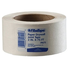 Saint-Gobain ADFORS FDW6620-U FibaTape Paper Drywall Joint Tape 2-Inch x 75-Feet, White