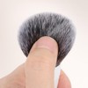 KINGMAS Round Foundation Brush, Double-ended Kabuki Makeup Brush, Large Foundation
