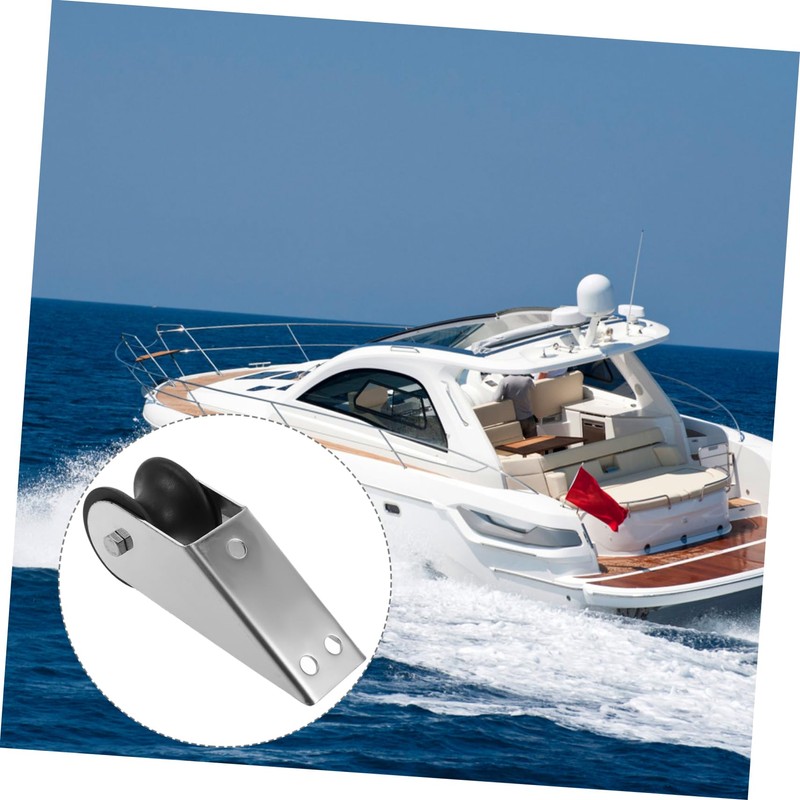BESPORTBLE Boat Bow Roller Anchor Bracket Small Yacht Boat Anchor
