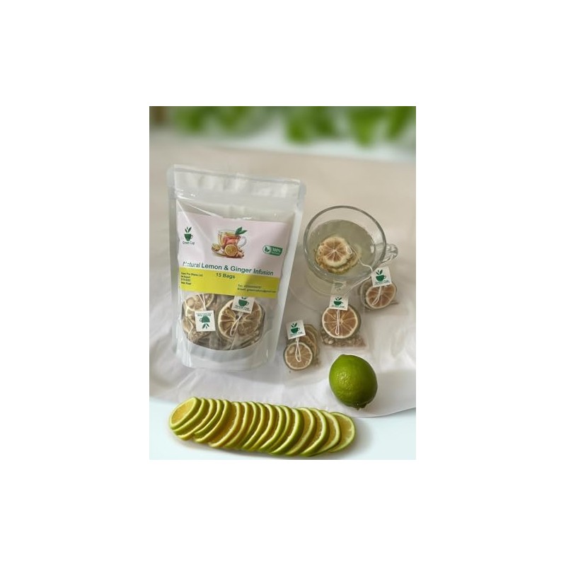 Green Cup Natural Lemon and Ginger Infusion