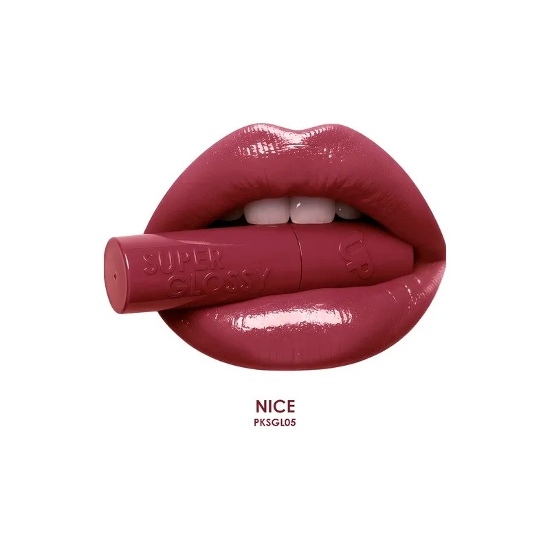 Lip Gloss Super Glossy Pink Up - Kit 5 Piezas