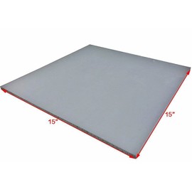 Soply 15" x 15" Thickest (.33") Silicone Heat Press Pad Mat for Heat Transfer Machine