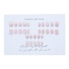 Lwenjing Nail Tips, 30 Pieces, 3D Nail Tips, Handmade Nail