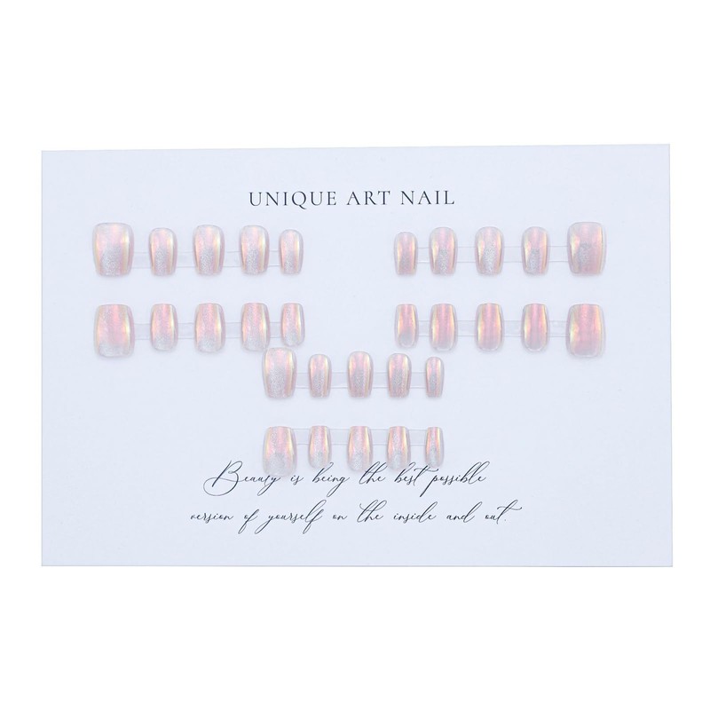 Lwenjing Nail Tips, 30 Pieces, 3D Nail Tips, Handmade Nail