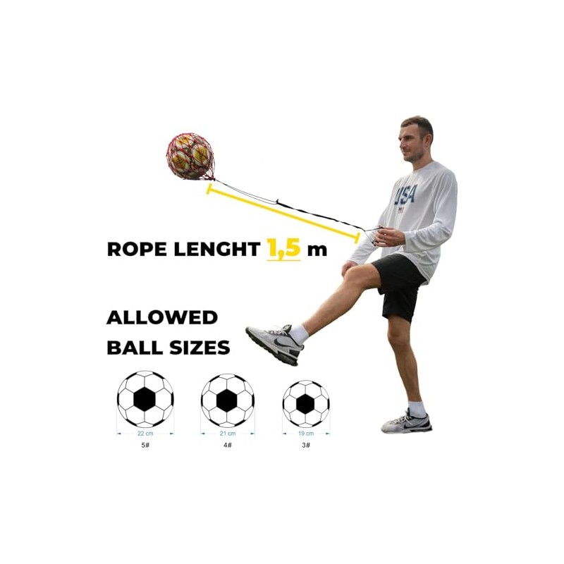 PodiuMax Soccer Kick Trainer with Ball Locked Design