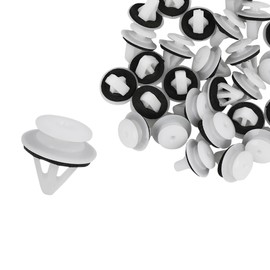 ACROPIX Car Door Trim Panel Retainer Clips Fit for Mazda CX-7 CX-9 MPV RX-8 Miata with Sealer - Pack of 30 White