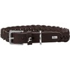 HUNTER Solid Education Special Collar S-M (50), Dark Brown