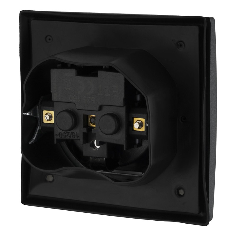 ET-1 Series Flush-Mounted Socket IP44, Plug-In Terminal, All-in-One, Pack of