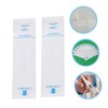 VILLFUL 100pcs Thermometer Paper Thermometer Protector Sleeves for Accurate Measurement