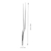 ULTECHNOVO 2pcs Baking Decorating Tweezer Stainless Steel Cooking Tweezers for