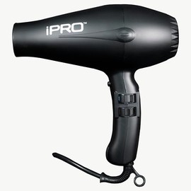 iPRO - Secadora Profesional Portátil Ligera, 3 Niveles de Calor, con Motor Ultra Velocidad, Bajo Ruido, Incluye Botón Freeze Shot, Cable de 2 m
