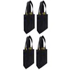 Reusable Wine Totes Mesh Side Panels, 4 pk Set (2
