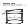 only fire Santa-maria Style Grill Rotisserie System Adjustable Cooking Grate