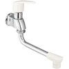 SANEI JA1071-13 Single Flexible Faucet, Lever Handle, Top and Bottom