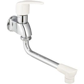 SANEI JA1071-13 Single Flexible Faucet, Lever Handle, Top and Bottom Opening