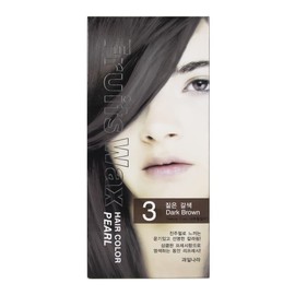 Kwalulnara 3 Dark Brown Pearl Pearl Dye / 과일나라 3 짙은 갈색 진주펄 염색약