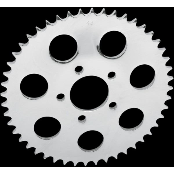 Drag Chrome 51 Tooth Offset 0.230" Rear Wheel Sprocket for