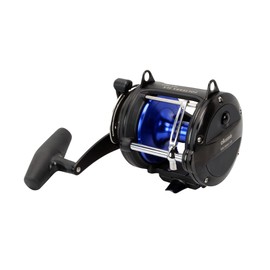 Okuma Solterra SLX Single Speed Levelwind Lever Drag Saltwater Trolling Reel, SLX-50Lb, 520yds-50lb, Black