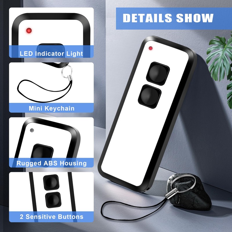 pepape 433.92MHz Garage Opener Remote Replacement for Novoferm Novotron 522