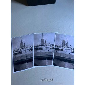 HMHS BRITANNIC MAGNIFICENT STERN SHOT PHOTO REPRINT