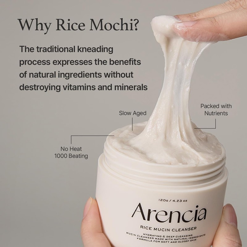 Limpiador Facial Rice Mucin 120 g - Arencia
