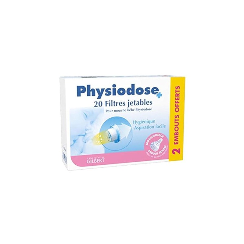 Physiodose 20 Einwegfilter + 2 Aufsätze gratis